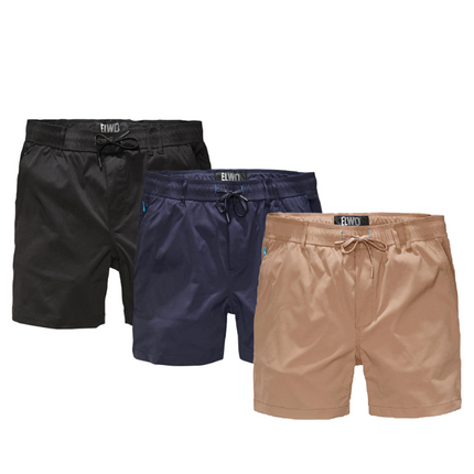 Elwood Mens Elastic Light Short Summer Stretch Comfortable Workwear EWD205-KarWorkwear