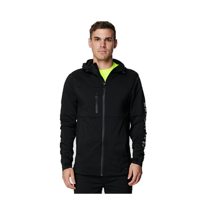 Elwood Mens Workwear Light Jacket Sun Protection Stretch Safety Comfy EWD403-KarWorkwear