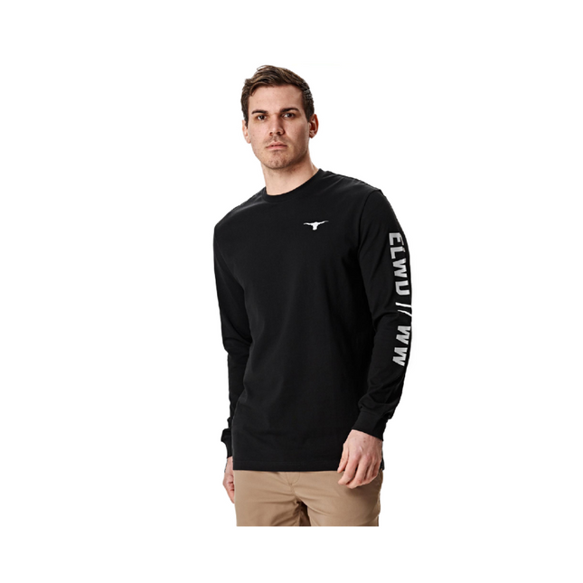 Elwood Mens Workwear Work Long Sleeve Tee Casual Comfort T Shirts EWD831-KarWorkwear