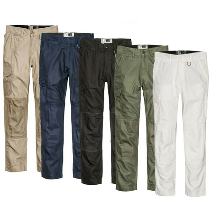 Womens Elwood Utility Work Pants Stretch Canvas Phone Pocket Tradie Tough EWD501-KarWorkwear