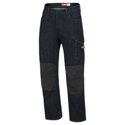 Hard Yakka Legends Denim Work Jeans Cargo Pants Heavy Duty Cordura Y03041-KarWorkwear