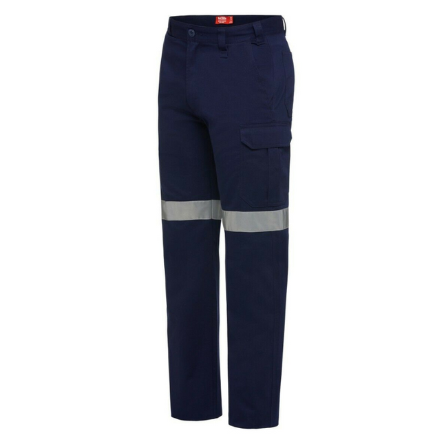 Mens Hard Yakka Core Drill Light Weight Pants Work Taped Cotton Cargo Y02965-KarWorkwear