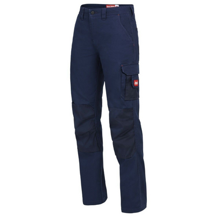 Hard Yakka Womens Legends Work Tough Pants Cargo Panama Weave Cotton Y08079-KarWorkwear