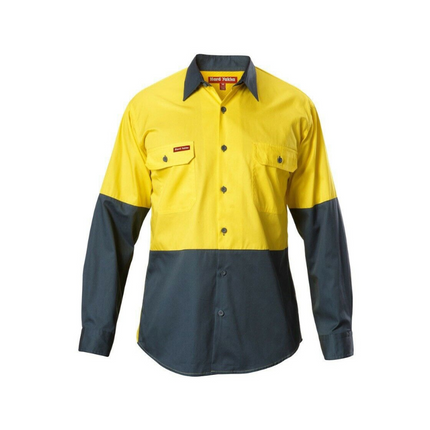 Hard Yakka 4 Pack Personalise Work Cotton Logo Embroidery Koolgear Hi-Vis Y07558-KarWorkwear