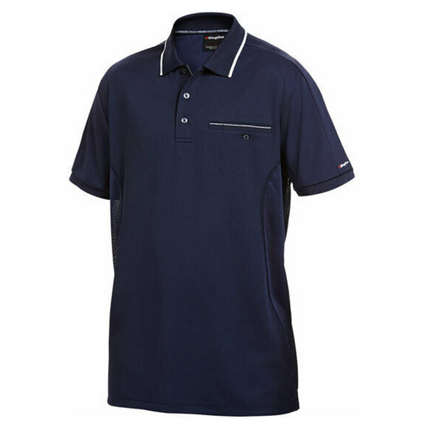 KingGee Mens Workcool Polo Short Sleeve Hyperfreeze Workwear Work Shirt K69789-KarWorkwear
