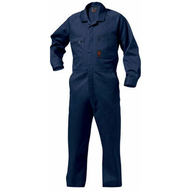 KingGee Mens Combination Drill Overall Classic Coverall Work Reinforced K01010-KarWorkwear