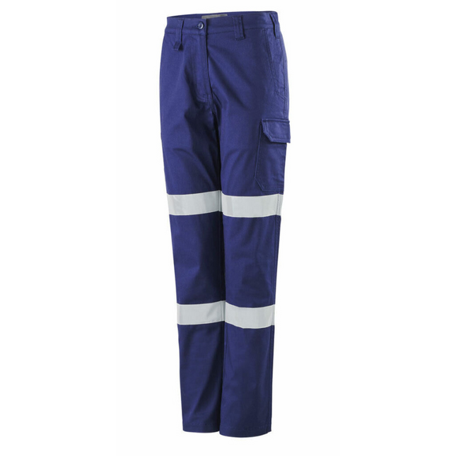 KingGee Womens Stretch Bio Motion Pant Reflective Safety Work Pants Comfy K43010-KarWorkwear