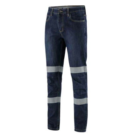 KingGee Mens Urban Coolmax Bio Motion Stretch Jeans Taped Denim Work K53007-KarWorkwear