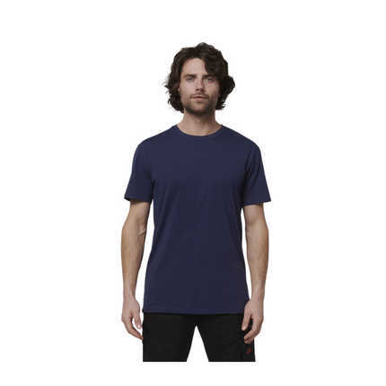 Hard Yakka Mens Cotton Breathable Crew Neck Short Sleeve Core Tee Y19251-KarWorkwear