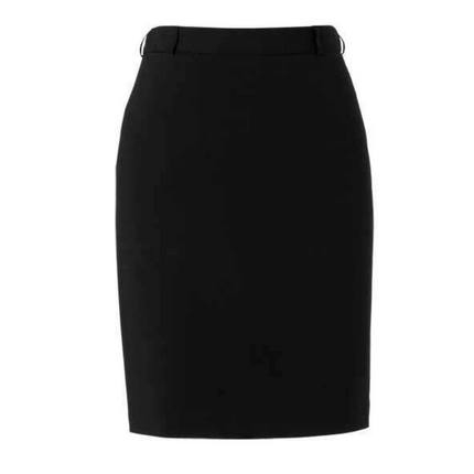 NNT Womens Business Stretch Twill Mid Length Pencil Skirt Formal Contour CAT29W-KarWorkwear