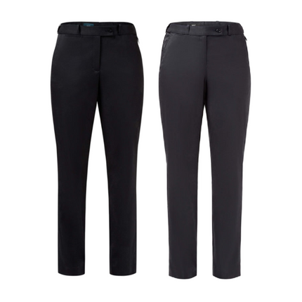 NNT Womens Stretch Twill Business Pants Elastic Waistband Formal Wear CAT3CA-KarWorkwear