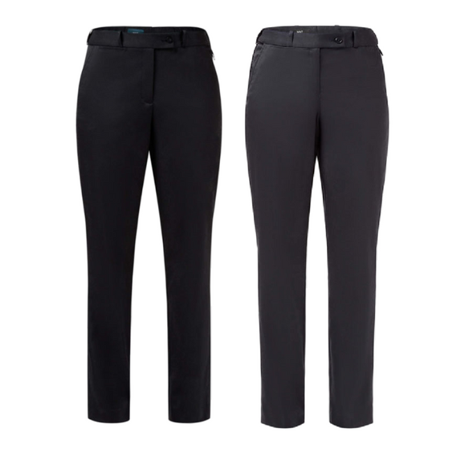 NNT Womens Stretch Twill Business Pants Elastic Waistband Formal Wear CAT3CA-KarWorkwear