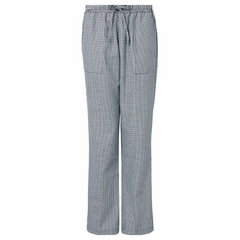 NNT Womens Chef Works Small Check Chef Pants Drawstring Waistband Pant CAT3S7-KarWorkwear