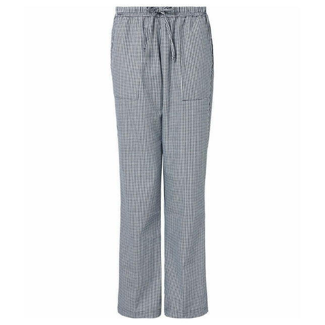 NNT Womens Chef Works Small Check Chef Pants Drawstring Waistband Pant CAT3S7-KarWorkwear