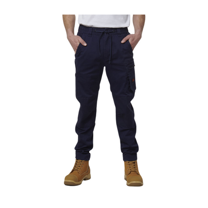 Hard Yakka Mens Toughmaxx Pants Waistband  Cotton Comfortable Work Pants Y02204-KarWorkwear