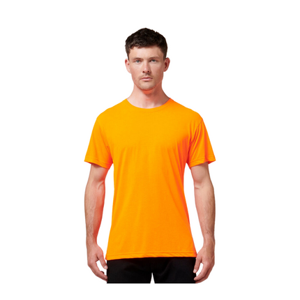 Hard Yakka Mens 3056 Short Sleeve Neon Comfortable High Visibility Work Y19575-KarWorkwear
