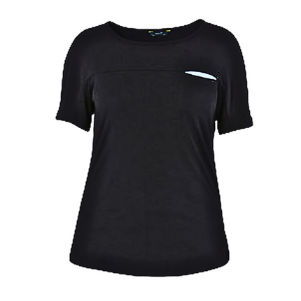 NNT Womens Matt Jersey S/S Pocket T Top Relaxed Fit Short Sleeve Blouse CAT9XH-KarWorkwear