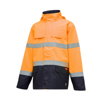 Hard Yakka Mens Antistatic Water Resistant Jacket Thermal Work Safety Y06730-KarWorkwear
