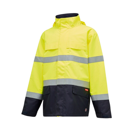 Hard Yakka Mens Antistatic Water Resistant Jacket Thermal Work Safety Y06730-KarWorkwear
