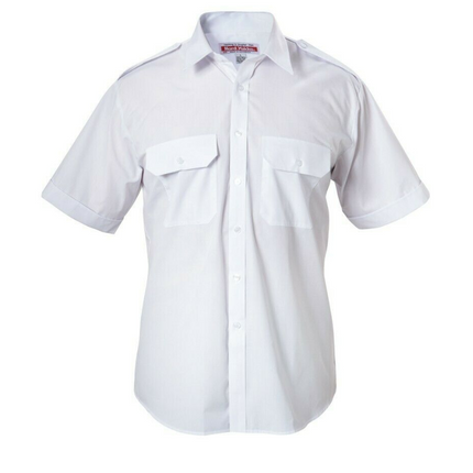 Hard Yakka Long Sleeve Work Shirt Permanent Press Dress Epaulettes Y07691-KarWorkwear
