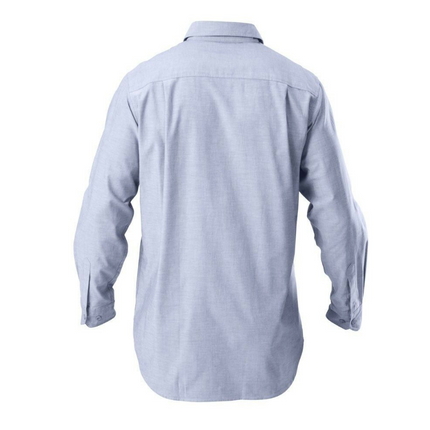 Hard Yakka Long Sleeve Chambray Light Business Cotton Work Shirt Y07528-KarWorkwear