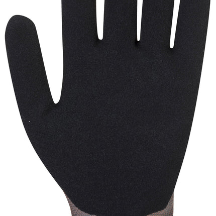 CT45 Cut Resistant D18 Nitrile Work Glove Gray/Black, Large-KarWorkwear