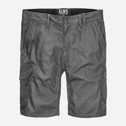 Mens Elwood Work Utility Shorts Canvas Cargo Phone Pocket Tough Tradie EWD201-KarWorkwear