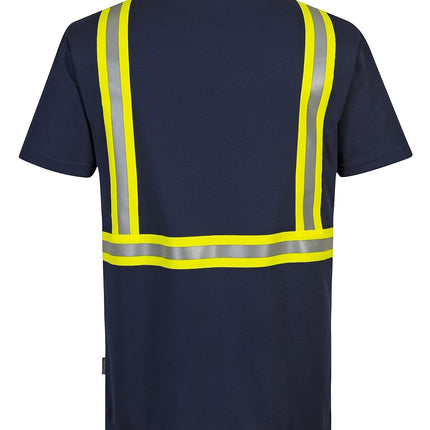 F131 Iona Xtra Enhanced Visibility T-Shirt Navy, Xx-Large