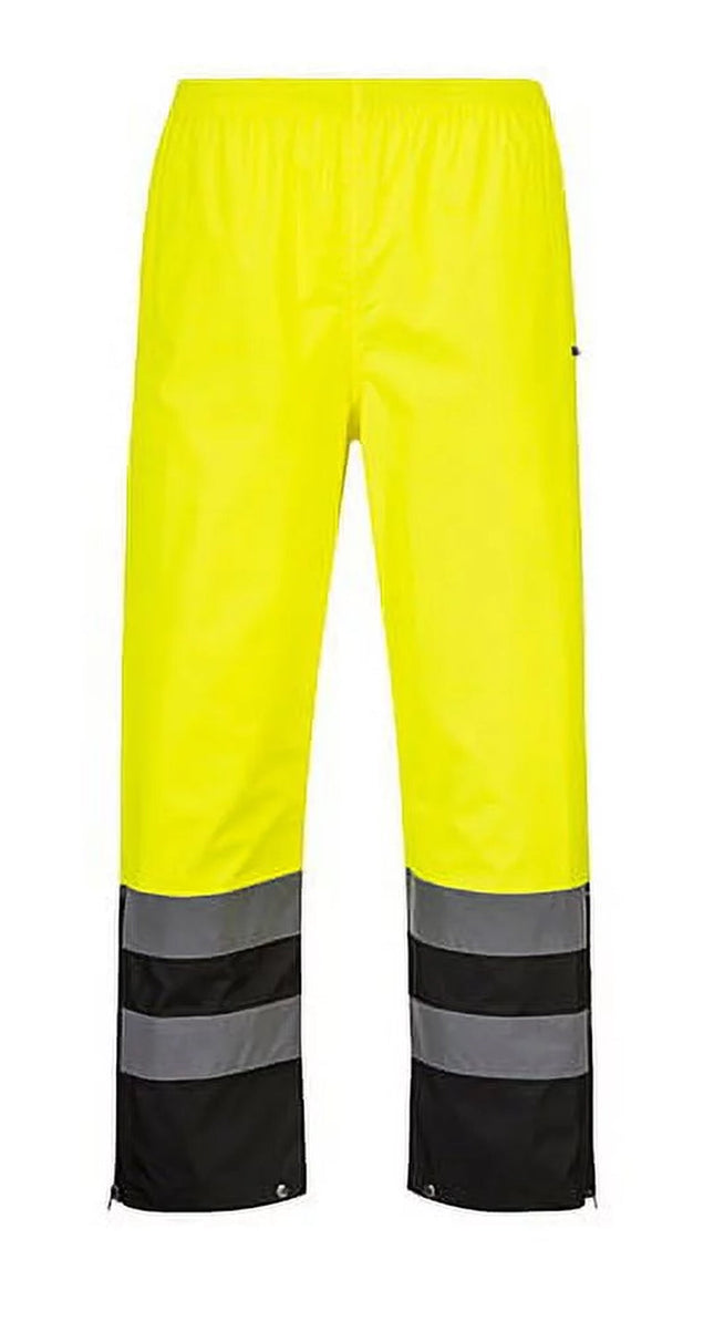 S587 Hi-Vis Rain Pants-Yellow/Black-Xxl-KarWorkwear