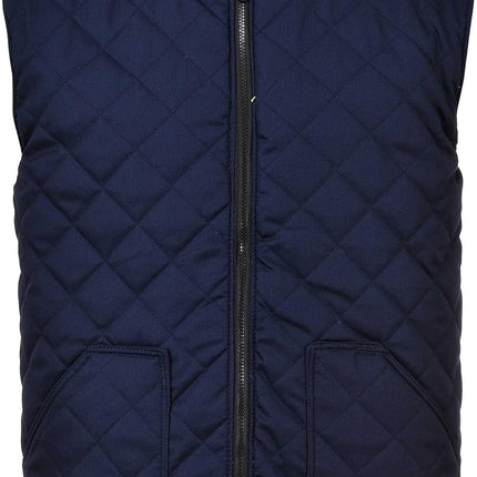 Hi-Vis Bodywarmer Viz Vest Top Work Wear Sleevless Gilet Safety Waistcoat ANSI 2, Yellow, Medium