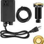 Stainless Steel Brushed Gold / Single Outlet Long/2.7''