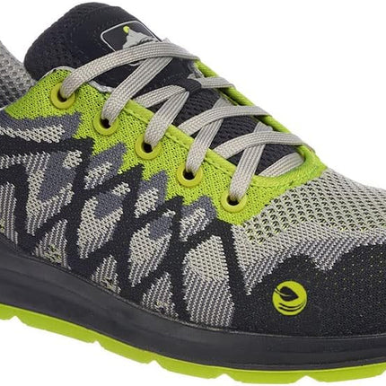 FC08 Comfort Compositelite Eco Safety Sneakers for Men S1P Black/Yellow, 10