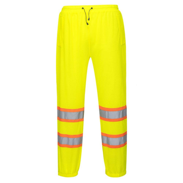 US386 Hi Vis Safety Work Mesh over Pants with Reflective Tape ANSI, SM