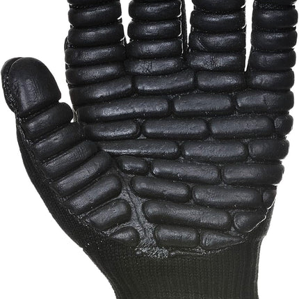 A790 Safety Shock Absorbing Glove with anti Vibration Palm Pods ANSI, Large