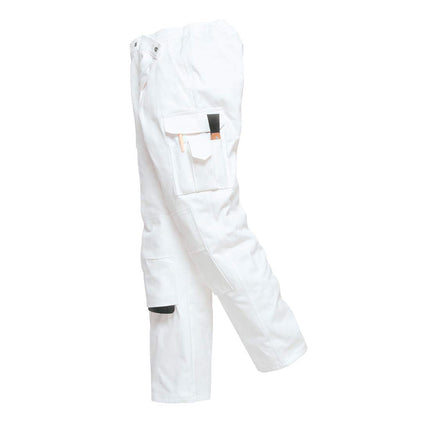 Painters Trousers Work Pants Protection Protect Overall Decorator Paint, XXL White