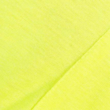 S577 Men'S Hi Vis Lightweight Cotton Blend Short Sleeve T-Shirt Yellow, 5X-Large