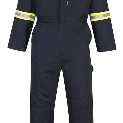F128 Iona Xtra Reflective Coverall Navy, Xx-Large