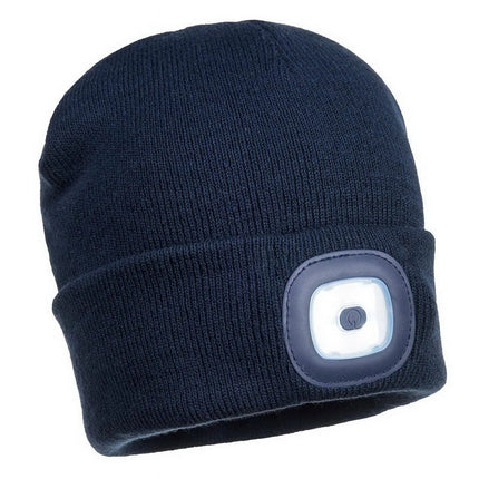 B027 Junior Beanie Led Headlight-Navy-KarWorkwear