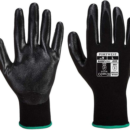 Dexti-Grip Glove Handling Work Protective Safety Grip Resistant ANSI 105, X Large