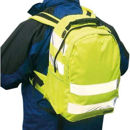 B905 Hi-Vis Backpack Yellow