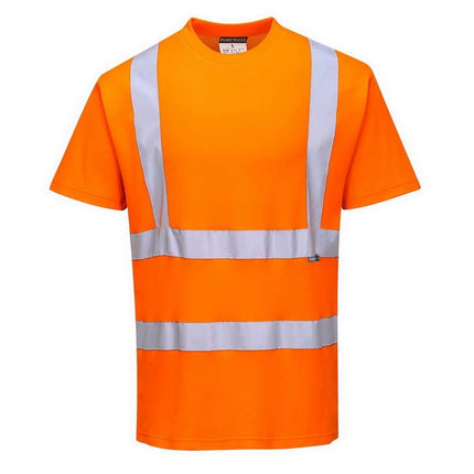 S170 Cotton Comfort Short Sleeve T-Shirt Yellow Tall, X-Large-KarWorkwear