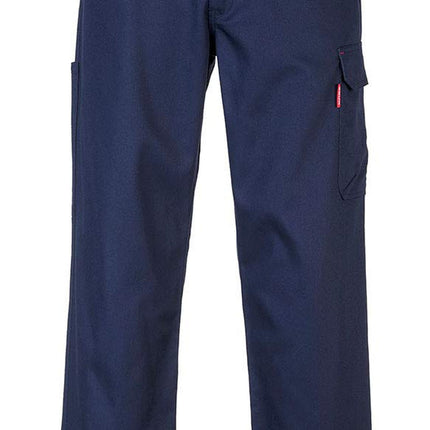 BZ31 Mens Safety Cargo Pants in Flame Resistant Bizweld ASTM NFPA, Navy, X Larger