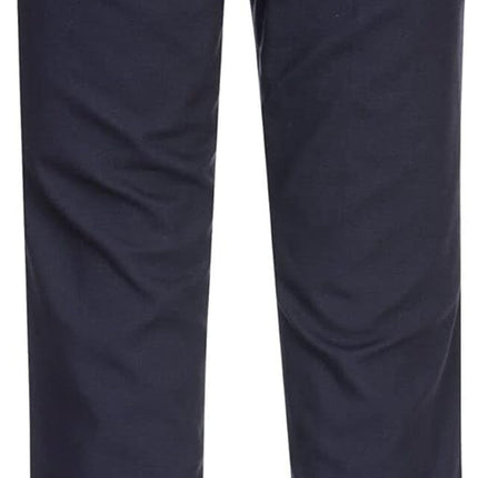 FR404 Men'S Flame Resistant Slim Fit Comfort FR Stretch Work Pants Navy, 30